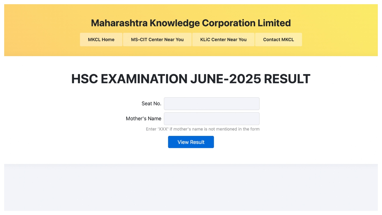 Maharashtra Supplementary Result 2025 – ऐसे करें अपना स्कोर चेक mahahsscboard.in पर