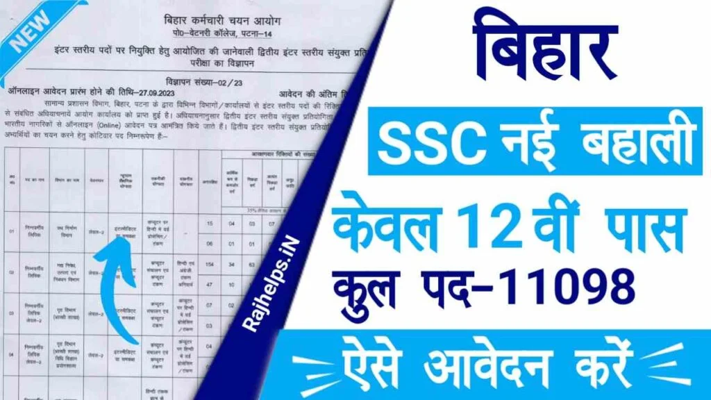 Sarkari Jobs: BSSC LDC Recruitment 2025 Out – Salary Up to ₹63,200, Apply Now!